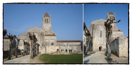 L'abbaye de Sablonceaux, 6 mars 2011