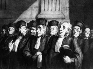 Daumier avocats La tyrannie des avocats