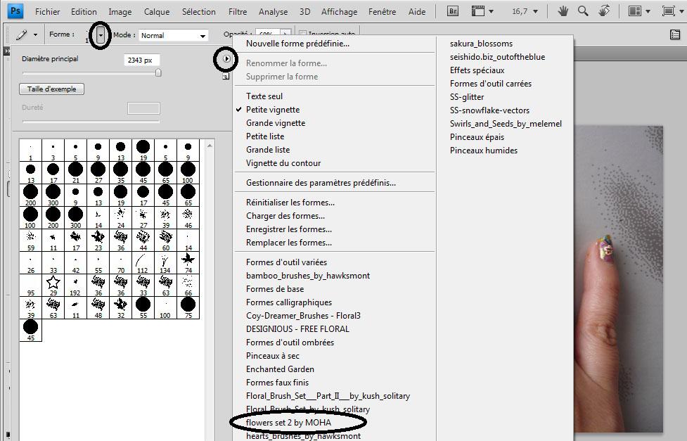 Tutoriel: Décorer ses photos avec les brushs