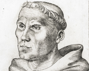 Cranach Luther Moine Augustin 1