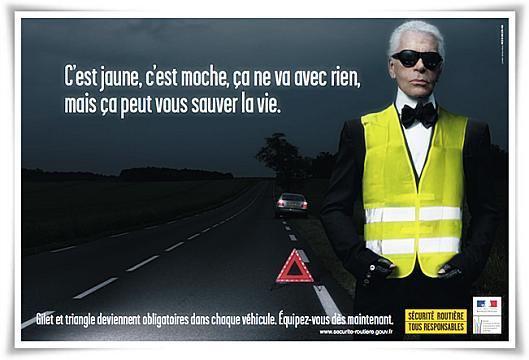 Challenge Nuancier : Mars en Jaune Karl-Lagarfeld-Securite-Routiere.png