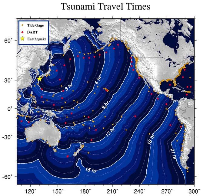 Tsunami: pour quelques centimètres de plus