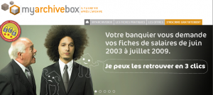 MyArchiveBox, copie d'écran 4 services de coffres-forts numériques pour stocker vos documents