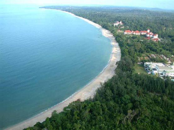 Desaru 22 km of beach in Malaysia