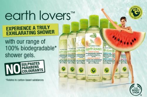 The Body Shop lance « Earth Lovers », 100% biodégradable…