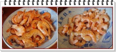 Crevettes à la sauce tériyaki