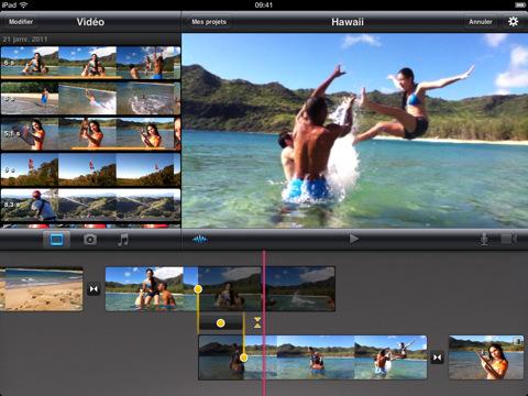 [iTunes] Mise à jour de iMovie, l’application de montage vidéo d’Apple!