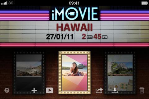 [iTunes] Mise à jour de iMovie, l’application de montage vidéo d’Apple!