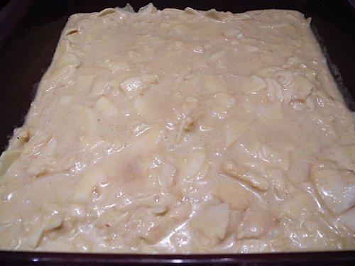 Le délicieux gâteau invisible aux pommes. gâteau invisible 1