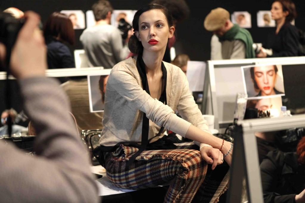 sonia Rykiel backstage Sonia Rykiel beauty backstage A/H 11-12