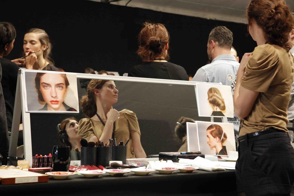 Sonia Rykiel - Alexandra Bonelli Sonia Rykiel beauty backstage A/H 11-12