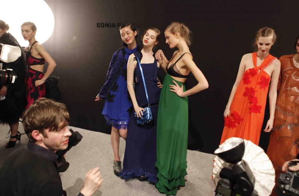 sonia Rykiel backstage Sonia Rykiel beauty backstage A/H 11-12