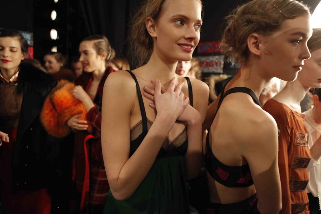 sonia Rykiel backstage Sonia Rykiel beauty backstage A/H 11-12