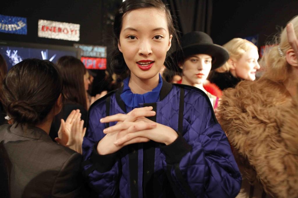 sonia Rykiel backstage Sonia Rykiel beauty backstage A/H 11-12