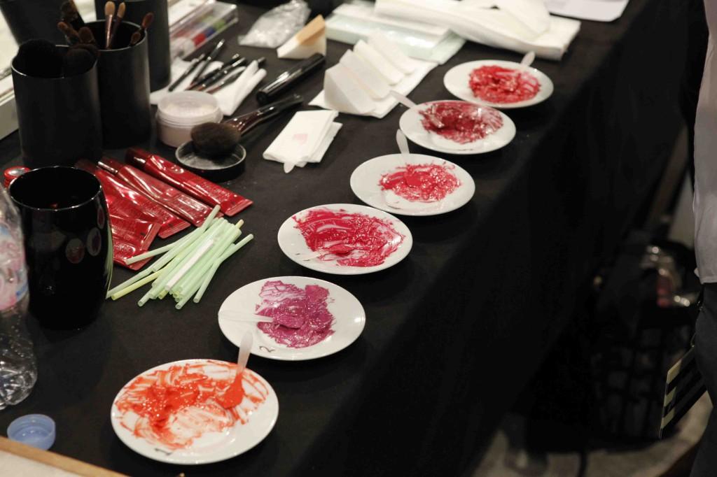 sonia Rykiel backstage Sonia Rykiel beauty backstage A/H 11-12