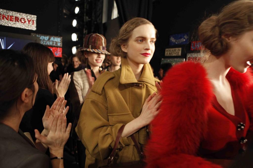 sonia Rykiel backstage Sonia Rykiel beauty backstage A/H 11-12