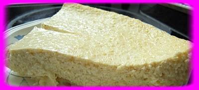 Gâteau DUKAN fromage blanc, tofu soyeux