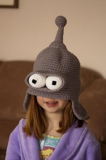 Bender Hat 358x540 Un bonnet pour les fans de Futurama