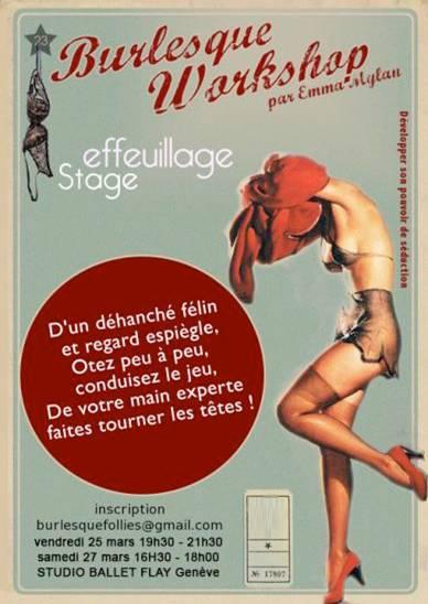 Enterrement de vie de jeune fille: une idée glamour à partager entre copines effeuillage