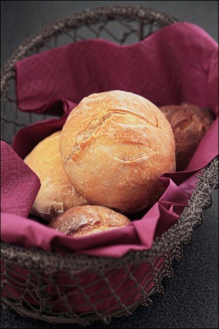 Petits pains mélangés