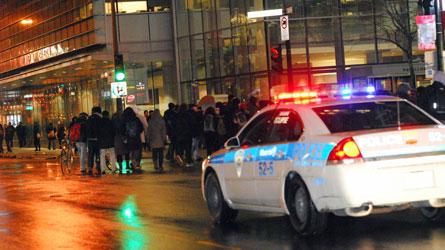 Profilage Social : Arrestation policière illégitime lors de la manifestation du 12 mars à Montréal.