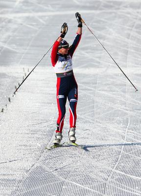 05.03.2011, Oslo, Norway (NOR): Justyna Kowalczyk (POL), Fischer, Swix, Salomon- FIS nordic world ski championships, cross-country, mass  women, Oslo (NOR). www.nordicfocus.com. © Laiho/NordicFocus. Every downloaded picture is fee-liable.