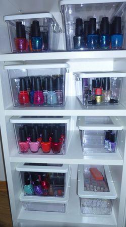 Comment je range ma collec de vernis meublevernis