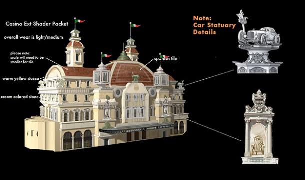 carification3small carification3small e1300390097729 CARS 2 : Découvrez les croquis crées pour représenter la Tour eiffel, big Ben et un casino