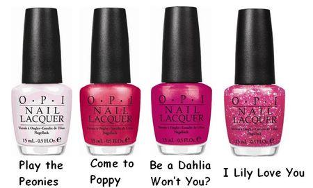 Un été fleuri avec la collec Nice Stems de OPI collecnicestems