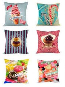 coussin-deco Nouvelle Collection de Coussins Déco Gourmande