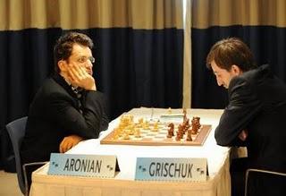 Echecs à Monaco : Levon Aronian 0-1 Alexander Grischuk 