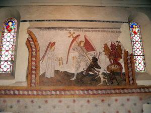 Allemans-du-Dropt, attention : fresques ! Alamansdudropt_005