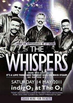 The Whispers live in London, 14 mai 2011