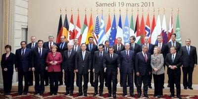 FRANCE-LIBYA-UN-UNREST-SUMMIT Libye – Sarkozy intervention militaire: échec