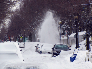 Dernières photos insolites de la neige à Montréal...
