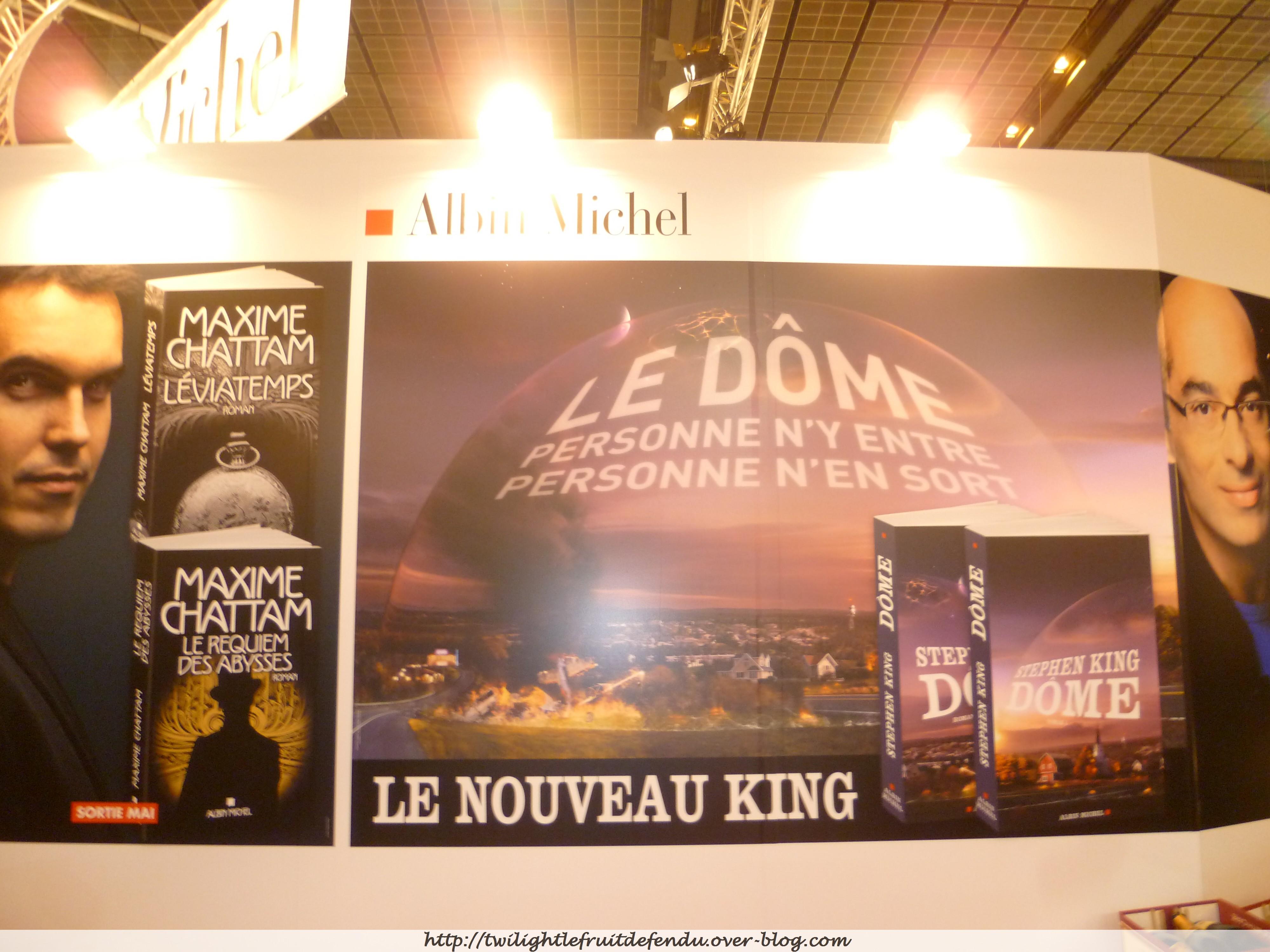 Une soirée au Salon du Livre ! http://img225.imageshack.us/img225/5752/stefenking.jpg