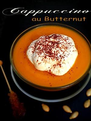 Cappuccino au butternut ( courge musquée, doubeurre) (3.5 pts ww)