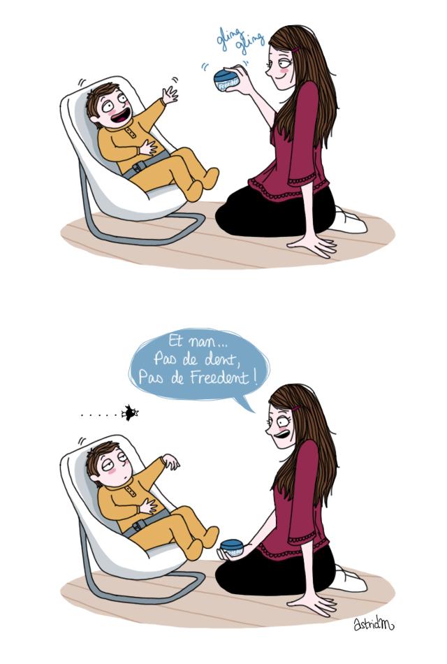 Pas de dent...