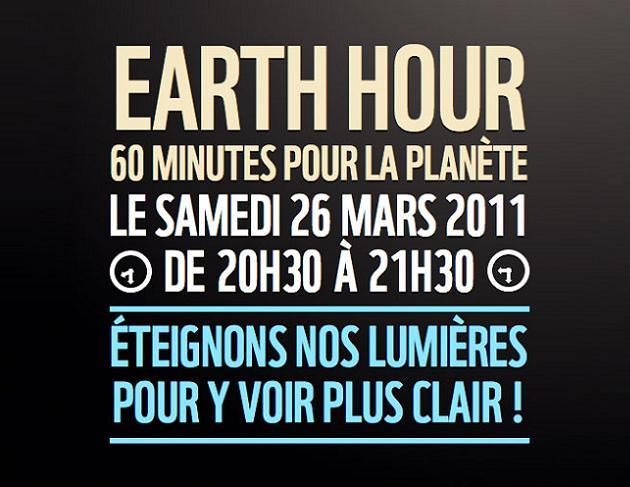 On arrête Facebook pour Earth Hour 2011 …