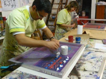 Atelier de sérigraphie P1020513
