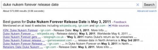 google release dates 540x172 Google vous aide à trouver les dates de sortie des films et produits !