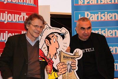 Lucky Luke contre Pinkerton, prix BD des lecteurs du Parisien
