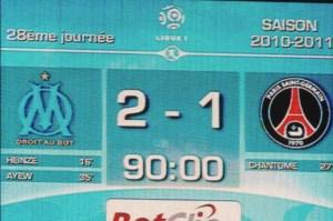 om psg Le Chiffre du Jour : 36