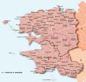 carte_finistere Bonnes nouvelles du Finistère (29)