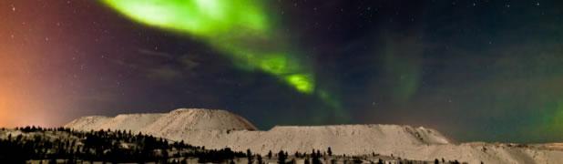 Magnifique time-lapse d’une aurore boreale Magnifique time-lapse d’une aurore boreale