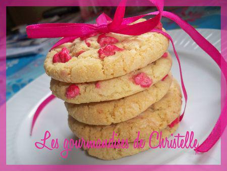 Cookies aux pralines roses cook1