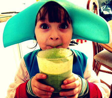 Mes smoothies verts... A