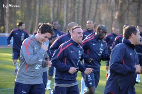Franck Ribéry ... Les premières photos de son retour en équipe de France