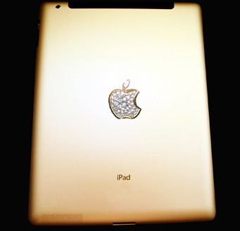 ipad-2-or ipad 2 or Un iPad 2 à 5 millions de livres sterling