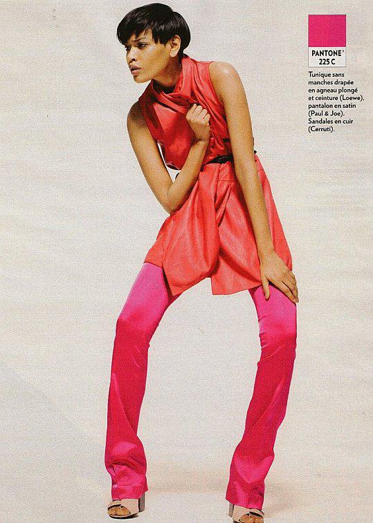 Féminité du vendredi pantalon rose xs